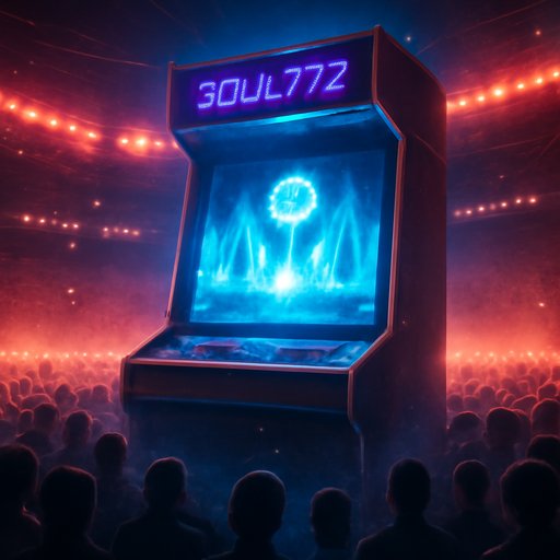 SOUL777 রেট্রো আর্কেড মেশিন দৃশ্য